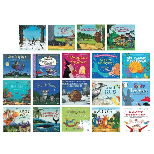Julia Donaldson İlk Okuma Serisi Seti 19 Kitap - İş Bankası Kültür Yayınları