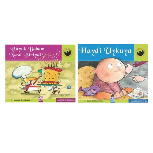 Miniklerin Dünyası Ciltli Set 2 Kitap (Ebeveyn Rehberli) - Joan de Deu Prats - Altın Kitaplar