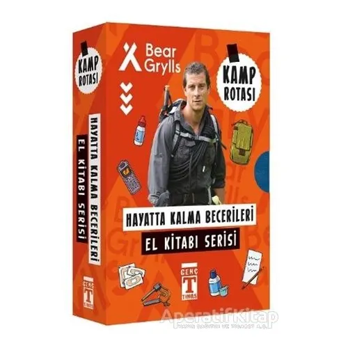 Bear Grylls Hayatta Kalma Becerileri El Kitabı Serisi (6 Kitap) - Bear Grylls - Genç Timaş
