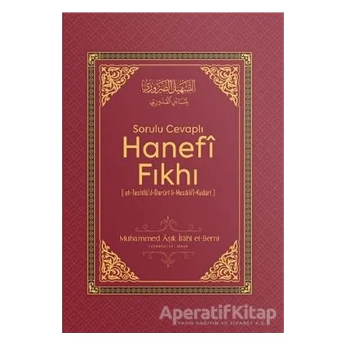 Sorulu Cevaplı Hanefi Fıkhı - İmam Kuduri - Semerkand Yayınları