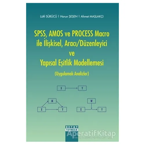 SPSS, AMOS ve PROCESS Macro ile İlişkisel, Aracı-Düzenleyici ve Yapısal Eşitlik Modellemesi