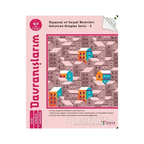 Davranışlarım Kitabı (4-7 Yaş) - Kolektif - TÜZDER Yayınları