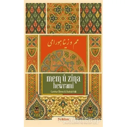 Mem u Zina Hewrami - Shahab Vali - Nubihar Yayınları