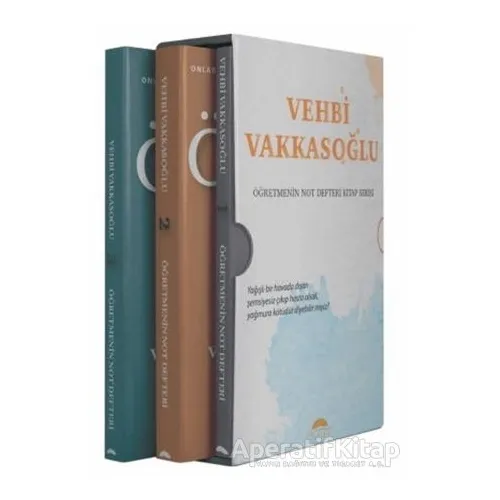 Öğretmenin Not Defteri Kitap Serisi (3 Kitap) - Vehbi Vakkasoğlu - Motto Yayınları