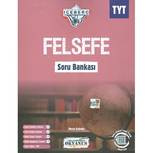 Okyanus TYT Iceberg Felsefe Soru Bankası