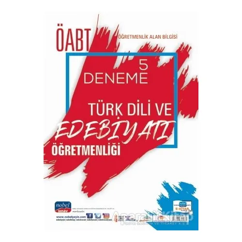 2021 ÖABT Öğretmenlik Alan Bilgisi Türk Dili ve Edebiyatı Öğretmenliği 5 Deneme