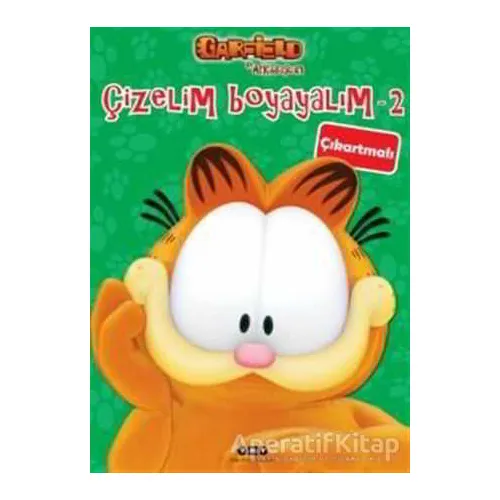 Çizelim Boyayalım 2 - Garfield ile Arkadaşları (Çıkartmalı) - Kolektif - Yapı Kredi Yayınları