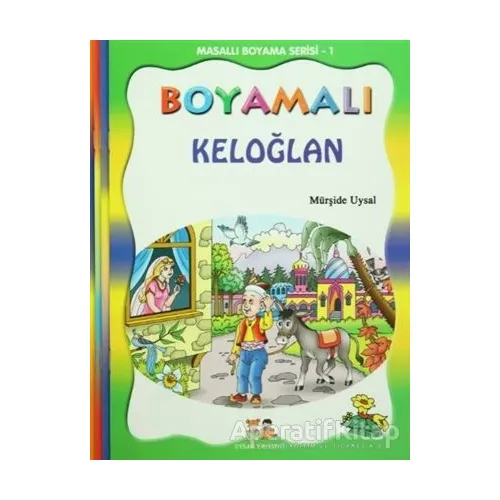Masallı Boyama Serisi (4 Kitap Takım) - Mürşide Uysal - Uysal Yayınevi