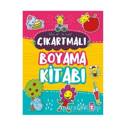Çıkartmalı Boyama Kitabı (Sticker Hediyeli) - Murat Bingöl - Timaş Çocuk