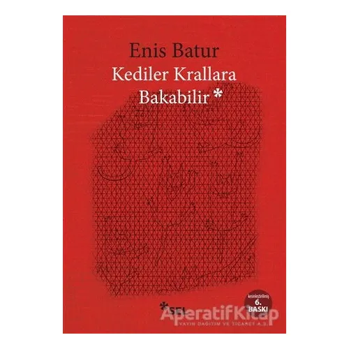 Kediler Krallara Bakabilir - Enis Batur - Sel Yayıncılık