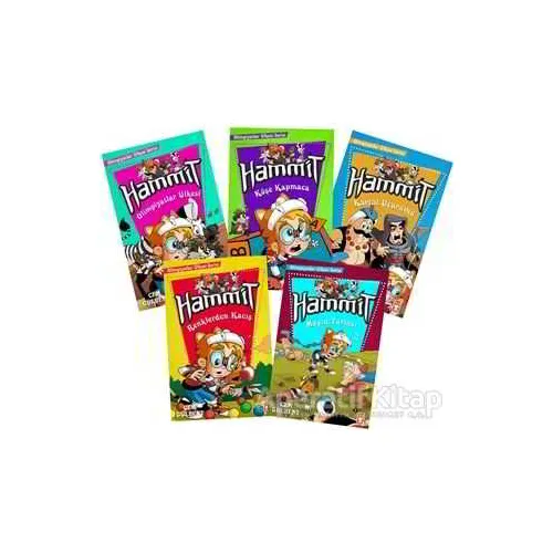 Hammit Olimpiyatlar Ülkesi Seti (5 Kitap) - Cem Gülbent - Timaş Çocuk
