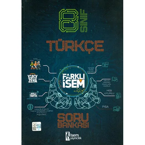 8.Sınıf Farklı İsem Türkçe Soru Bankası İsem Yayıncılık