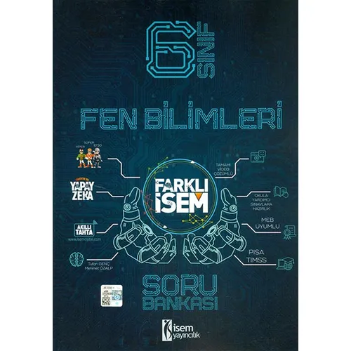 6.Sınıf Farklı İsem Fen Bilimleri Soru Bankası İsem Yayıncılık