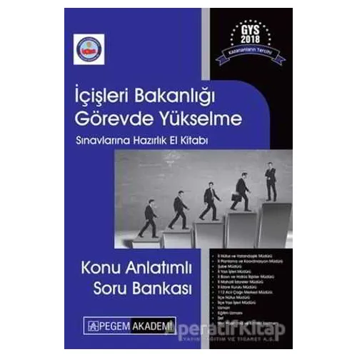 2018 İçişleri Bakanlığı Görevde Yükselme Sınavlarına Hazırlık Konu Anlatımlı Soru Bankası