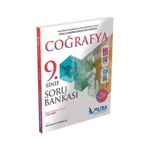 9.Sınıf Coğrafya Soru Bankası Muba Yayınları