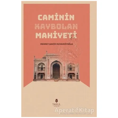 Caminin Kaybolan Mahiyeti - Mehmet Şahin Musannifoğlu - Tahlil Yayınları