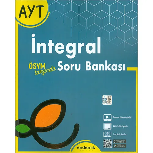 Endemik 2022 AYT İntegral Soru Bankası