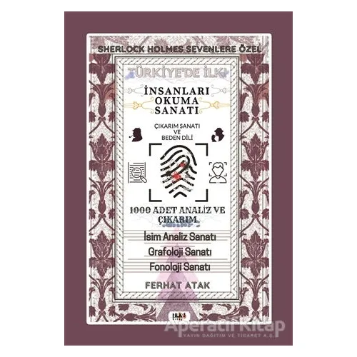 İnsanları Okuma Sanatı - Ferhat Atak - Tilki Kitap