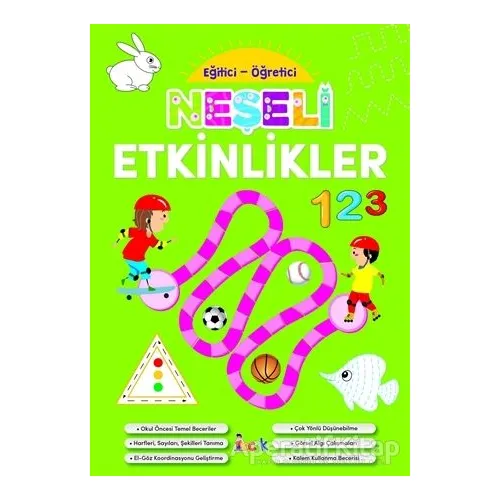 Neşeli Etkinlikler - Eğitici-Öğretici - Kolektif - Bıcırık Yayınları