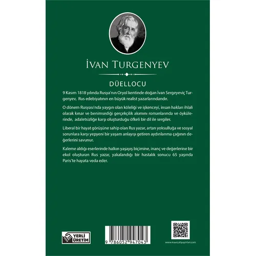 Düellocu - İvan Turgenyev - Maviçatı (Dünya Klasikleri)