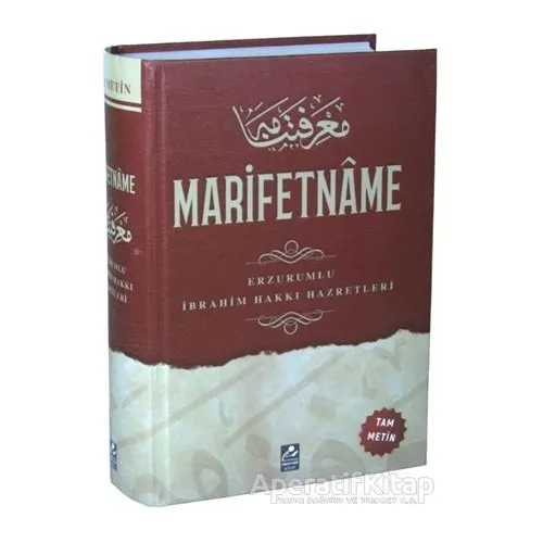 Marifetname (Tam Metin) - Erzurumlu İbrahim Hakkı - Mercan Kitap