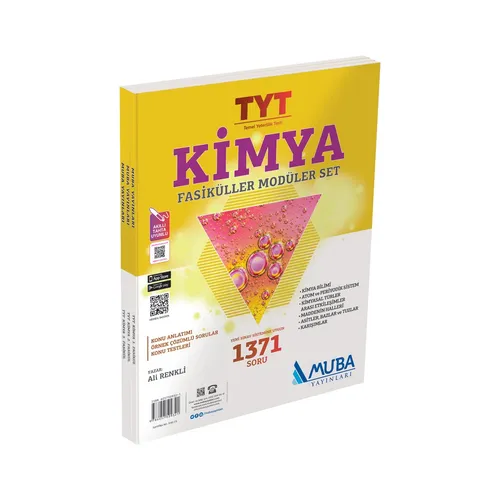TYT Kimya Fasiküller Modüler Set Muba Yayınları