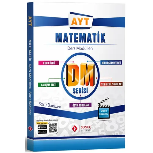 Sonuç AYT Matematik DM Ders Modülleri Soru Bankası