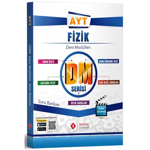 Sonuç AYT Fizik DM Ders Modülleri Soru Bankası