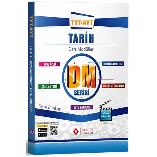 Sonuç TYT AYT Tarih DM Ders Modülleri Soru Bankası