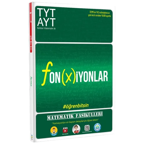 Tonguç Akademi TYT-AYT Matematik Fasikülleri - Fonksiyonlar