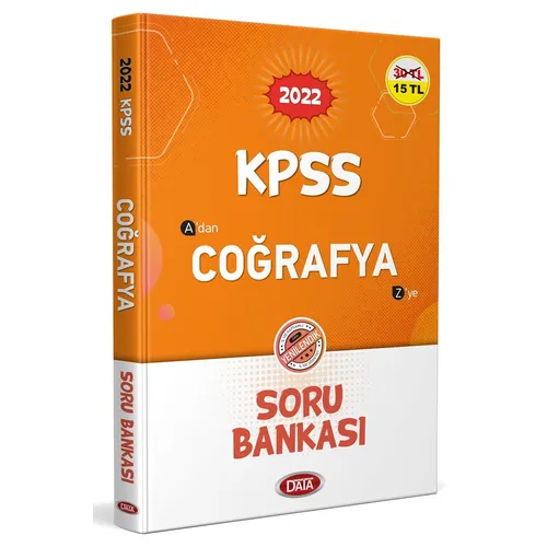 Data 2022 KPSS Coğrafya Çözümlü Soru Bankası