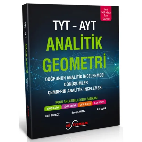 Ekstremum AYT Analitik Geometri Konu Anlatımlı Soru Bankası