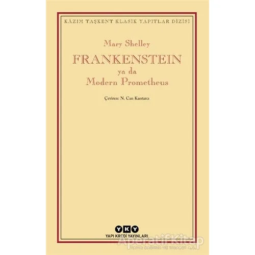 Frankenstein Ya Da Modern Prometheus - Mary Shelley - Yapı Kredi Yayınları