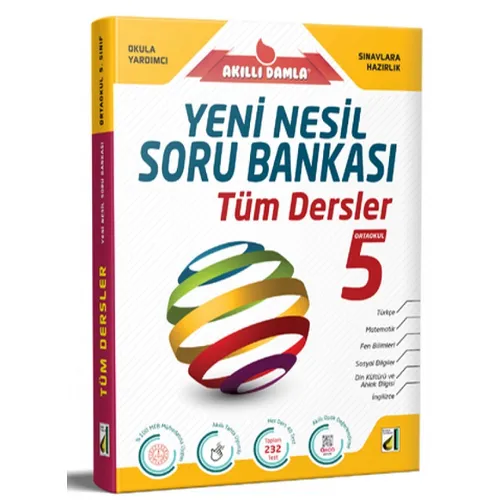 5. Sınıf Tüm Dersler Yeni Nesil Soru Bankası - Damla Yayınevi