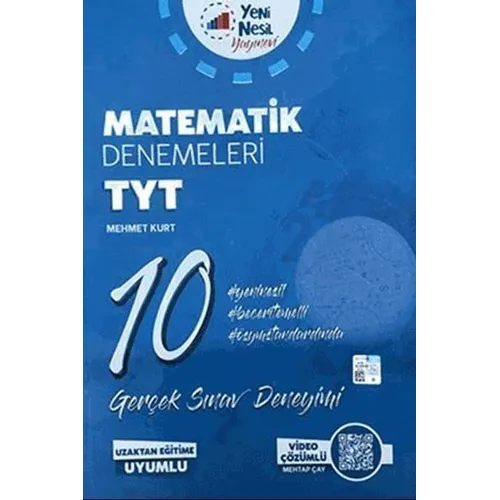 Yeni Nesil YKS TYT Matematik 10 Deneme