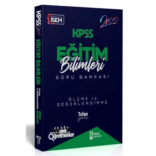 İsem 2022 KPSS Eğitim Bilimleri Ölçme ve Değerlendirme Soru Bankası