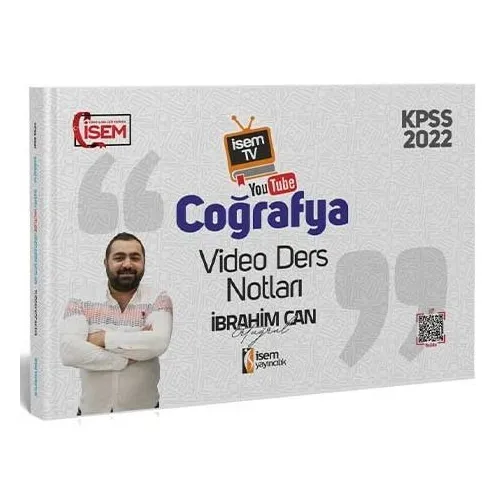 İsem 2022 KPSS Coğrafya Video Ders Notları
