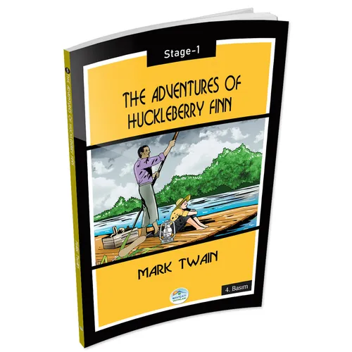 The Adventures of Huckleberry Finn - Mark Twain (Stage-1) Maviçatı Yayınları