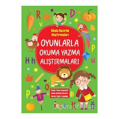 Oyunlarla Okuma Yazma Alıştırmaları - Tuba Öztürk - Bıcırık Yayınları