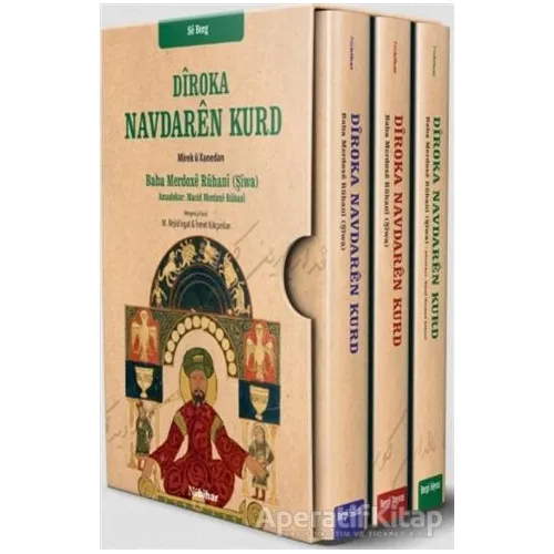 Diroka Navdaren Kurd (3 Kitap Takım) - Baba Merdox Rühani (Şiwa) - Nubihar Yayınları