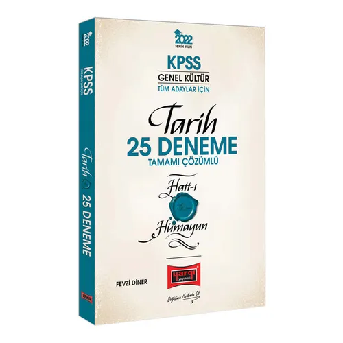 Yargı 2022 KPSS Genel Kültür Hatt-ı Hümayun Tarih Tamamı Çözümlü 25 Deneme