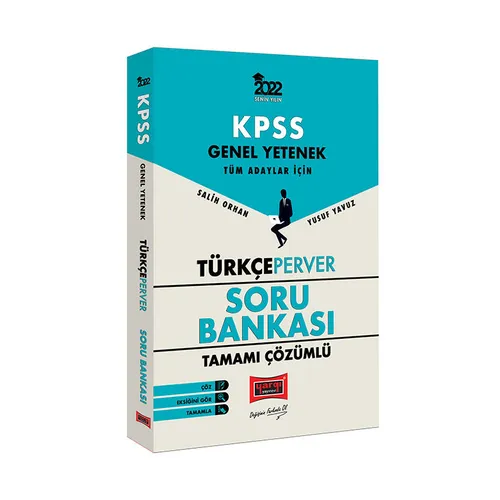 Yargı 2022 Genel Yetenek TürkçePerver Tamamı Çözümlü Soru Bankası