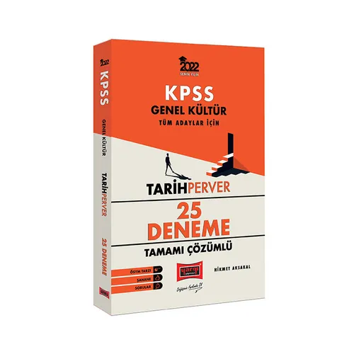 Yargı 2022 KPSS Genel Kültür TarihPerver Tamamı Çözümlü 25 Deneme
