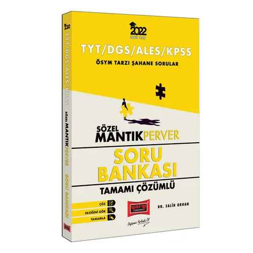 Yargı 2022 TYT DGS ALES KPSS Sözel MantıkPerver Tamamı Çözümlü Soru Bankası