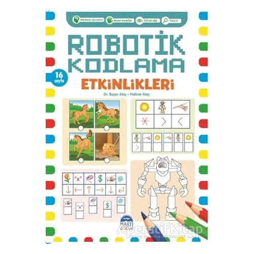 Robotik Kodlama Etkinlikleri - 8 - Başar Ataç - Martı Çocuk Yayınları
