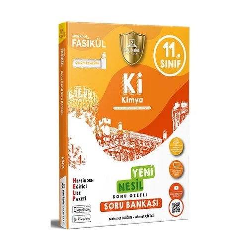 Soru Kalesi 11. Sınıf Kimya Konu Özetli Soru Bankası