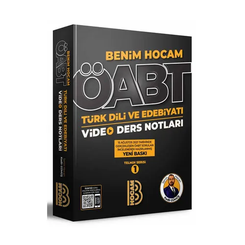 Benim Hocam 2022 ÖABT Türk Dili ve Edebiyatı Öğretmenliği Video Ders Notları