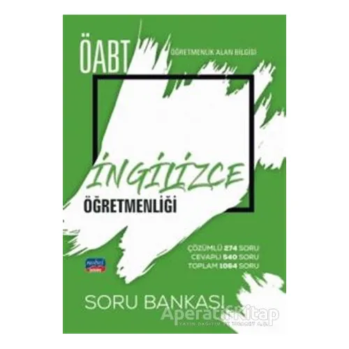 ÖABT İngilizce Öğretmenliği Soru Bankası - Kolektif - Nobel Sınav Yayınları