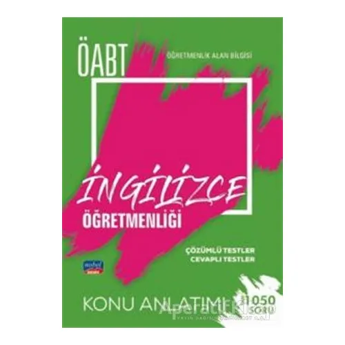 ÖABT İngilizce Öğretmenliği Konu Anlatımı - Kolektif - Nobel Sınav Yayınları