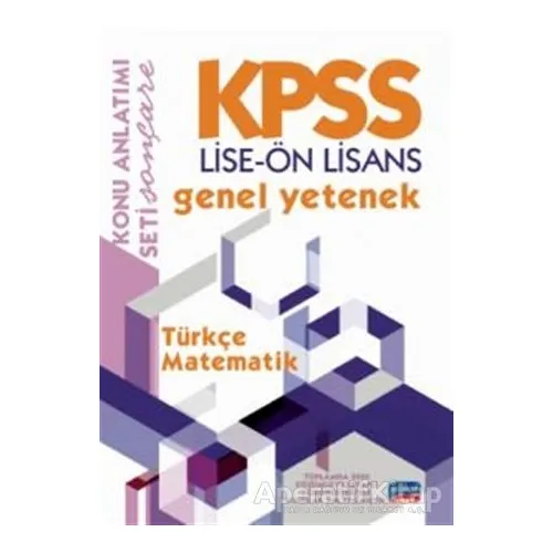 KPSS Lise - Ön Lisans Genel Yetenek Konu Anlatımı / Türkçe - Matematik